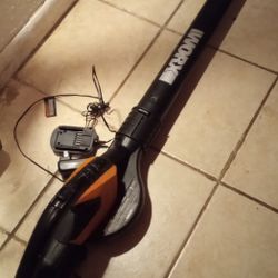 leaf blower with charger$25