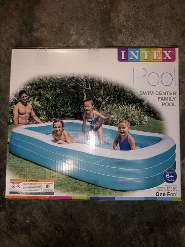 Intex Swim Center Family Inflatable Pool, 120