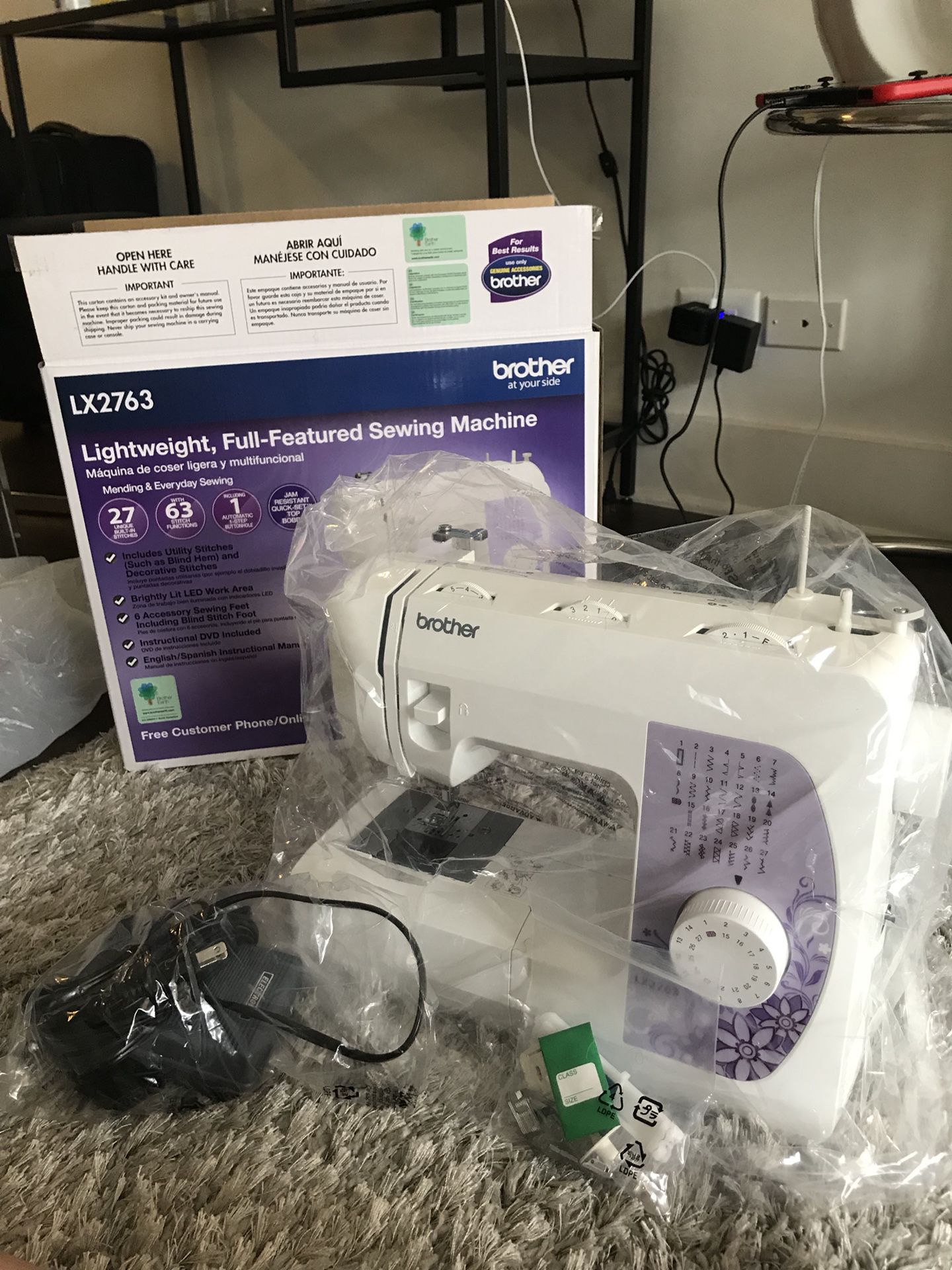 Brother Sewing Machine LX 2763