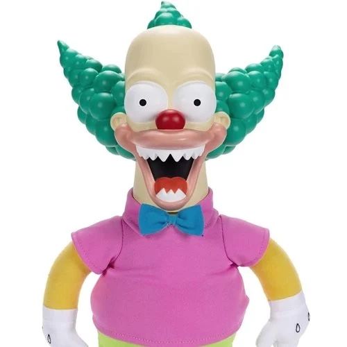 The Simpsons Krusty the Clown Talking Plush Doll The Simpsons Jakks Pacific Plush