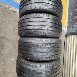 4 USED TIRES PIRELLI 275/45/20