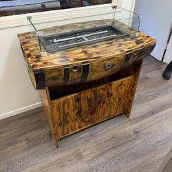 Custom-built Fire Table 