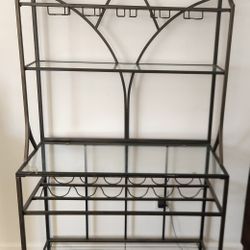 Metal Wine/Glass Rack