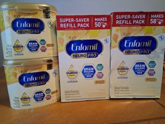 baby formula and diapers