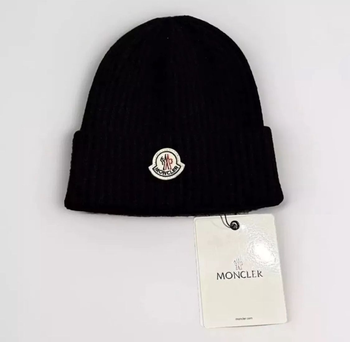 Moncler Berretto Black Winter Beanie Hat Cap