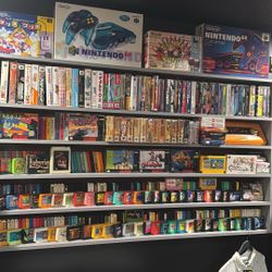 Video Game Shelving