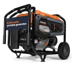 New Generac  Portable 6500 W Generator $650