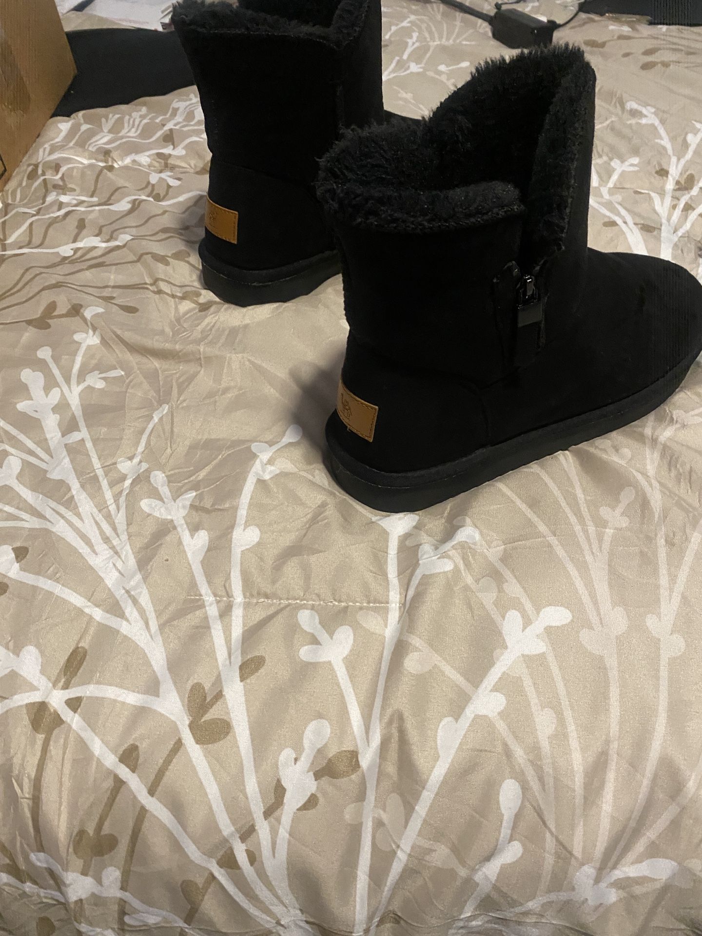 Women's Foldable cold Boots Warm Fur Winter Boots  Boots Classic Mini 