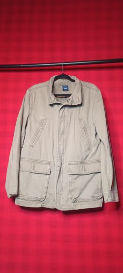 Brown Utility Jacket Gap L