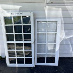 Rustic Wedding Decor-Window Panes