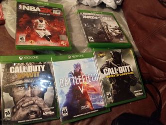 5 Xbox One Games Bundle