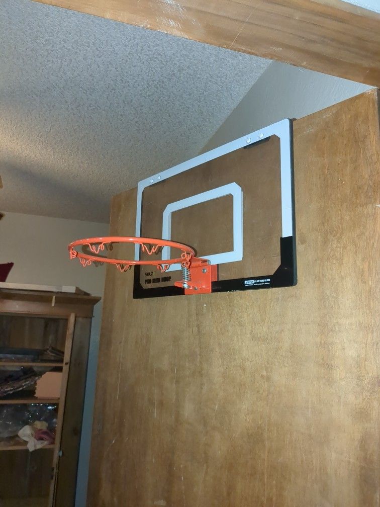 Bedroom Or Office Basketball Hoop Over The Door