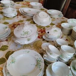 Table Set For Eight Royal Austria