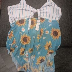 Sunflower Tankini/Bikini