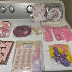 Enchanted Unicorn Birthday Decor