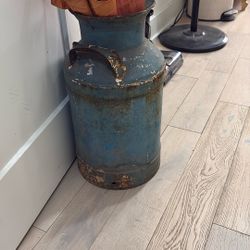 Antique Decorative Milk can 