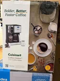 Cuisine-art 2-1 coffe maker