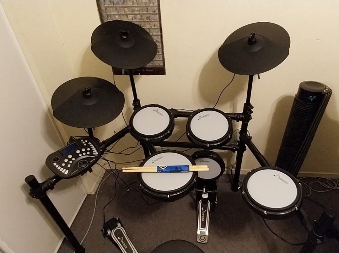 Donner DED-400 Electric Drum Set (Deliver At No Additional Cost)