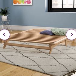 Platform Bed Solid Wood 