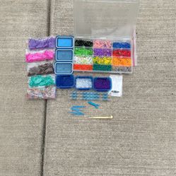 Rainbow Loom Rubber Bands And Loom With Hooks