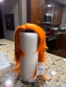 Short shag, like orange nice wig