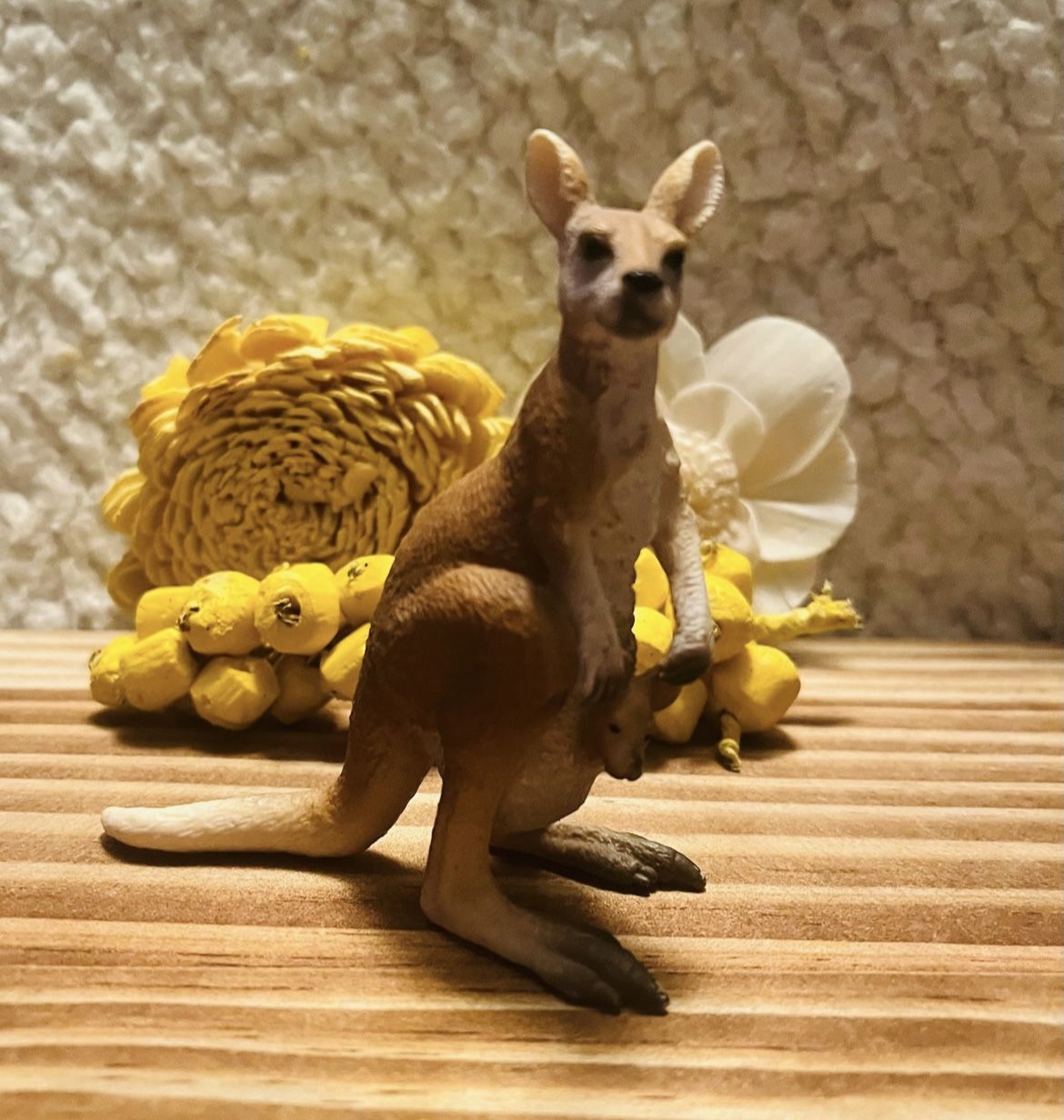 Adorable RETIRED Mama Kangaroo w/ Baby