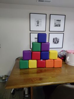 Foam building blocks