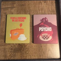 Psycho/Fear and Loathing Blu Ray Steelbook