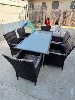Outside Dining Table