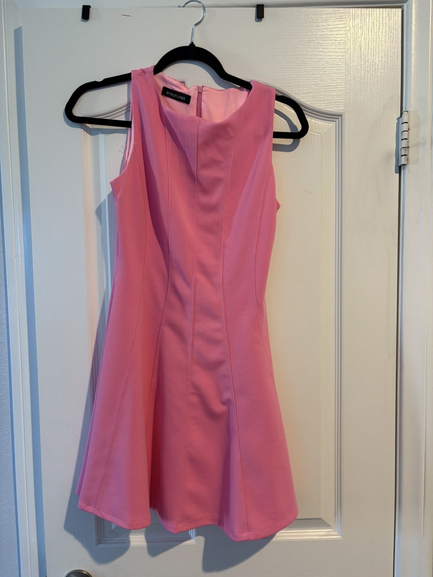 Barbie Pink Dress- Size M (Fit & Flare)