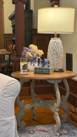 Round side table 30”