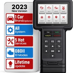 OBD2 Scanner Diagnostic Tool, for One Car Brand, OEM All-System & 5 Hot Services, Oil Reset，Brake，SAS, ETS, Lifetime Update