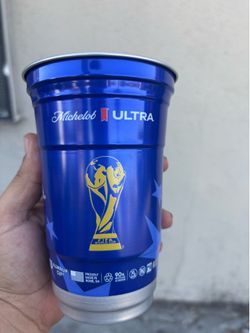 Michelob Ultra World Cup Aluminum Cup