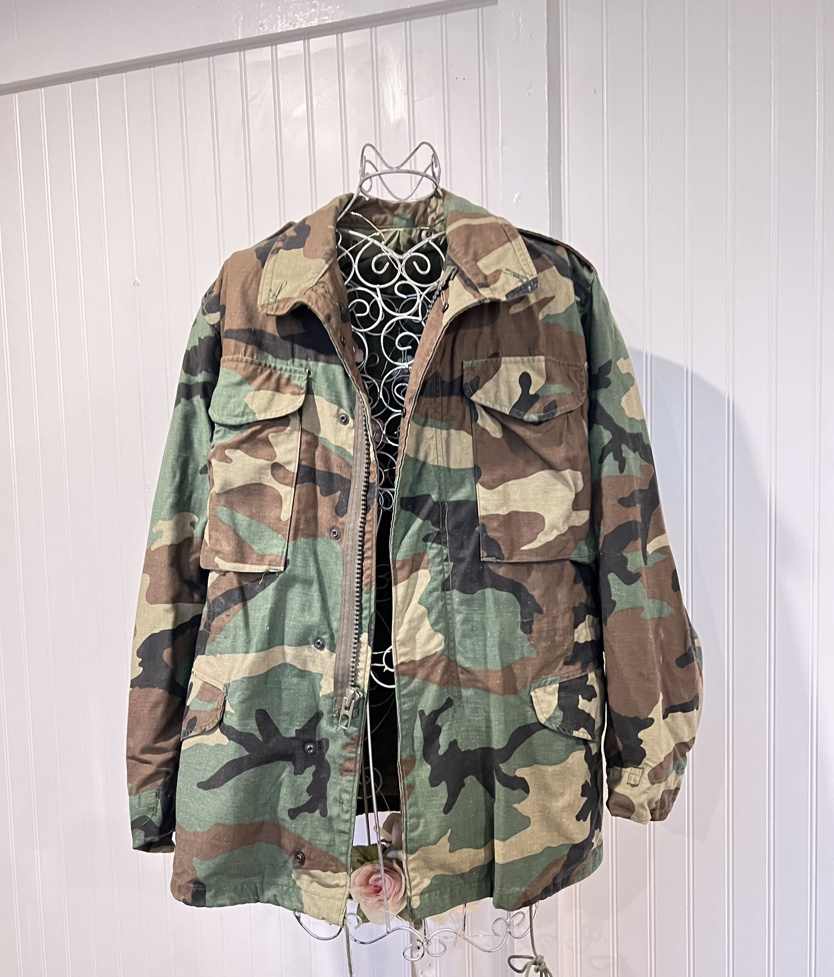 Military Jaquet Themed Camo Jacket S/ s regular