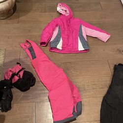 Pink Snow Outfit 5/6 Kids