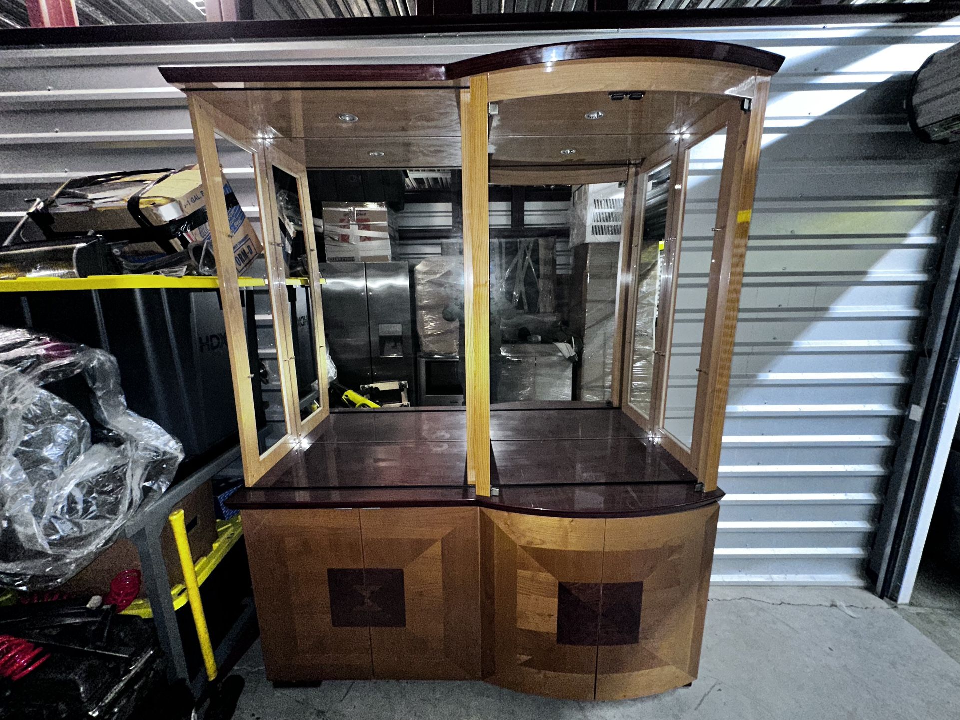 China Cabinet 2 Piece