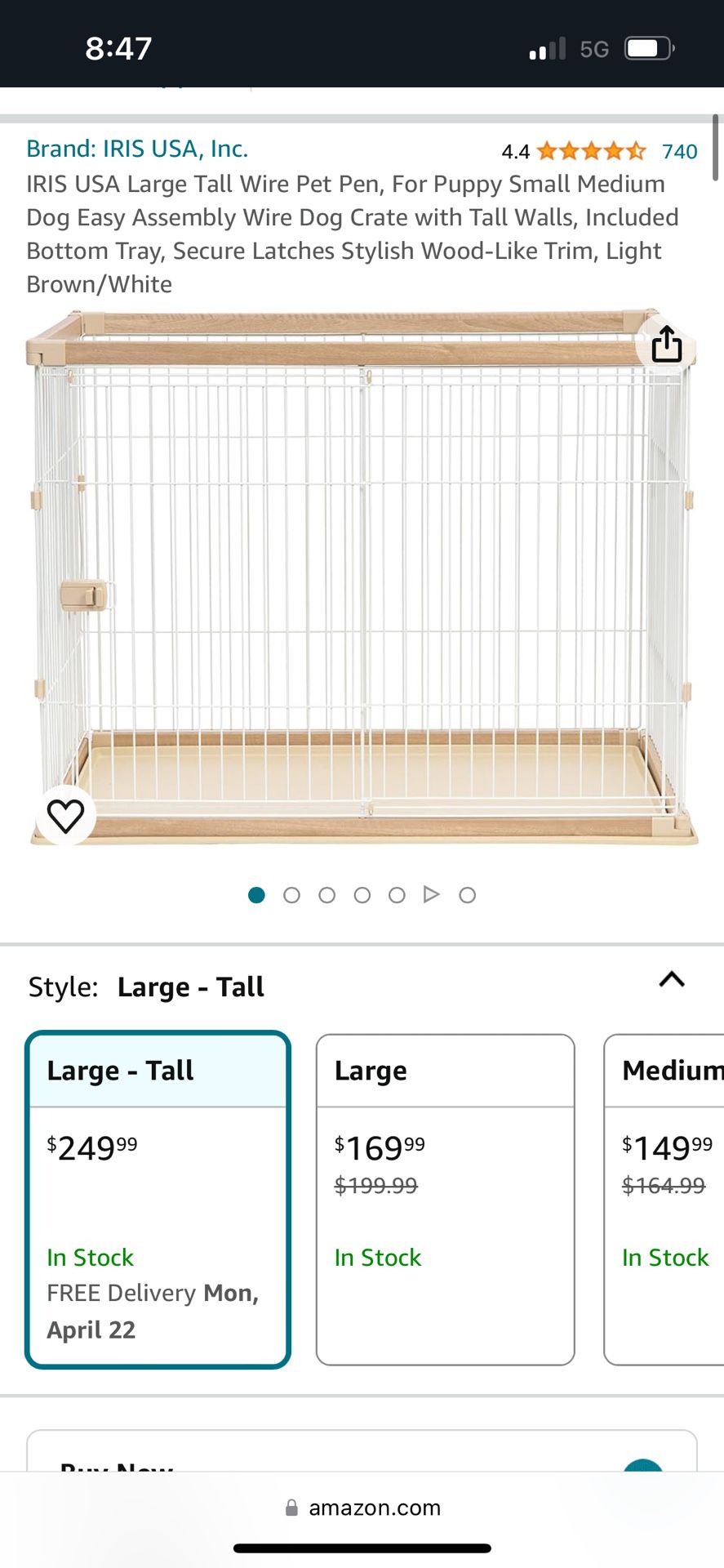 Gently Used Dog Crate