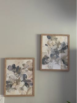 Wall art framed