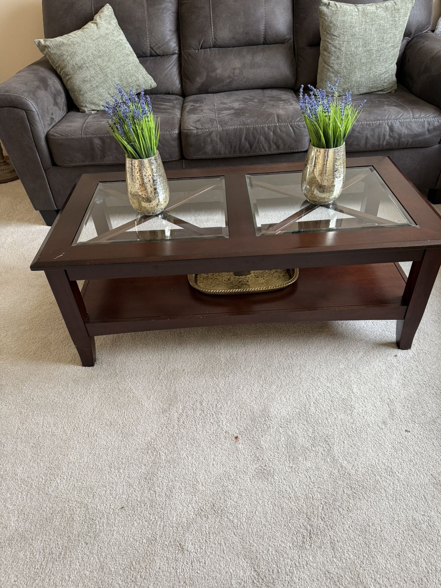 Coffee Table And End Tables
