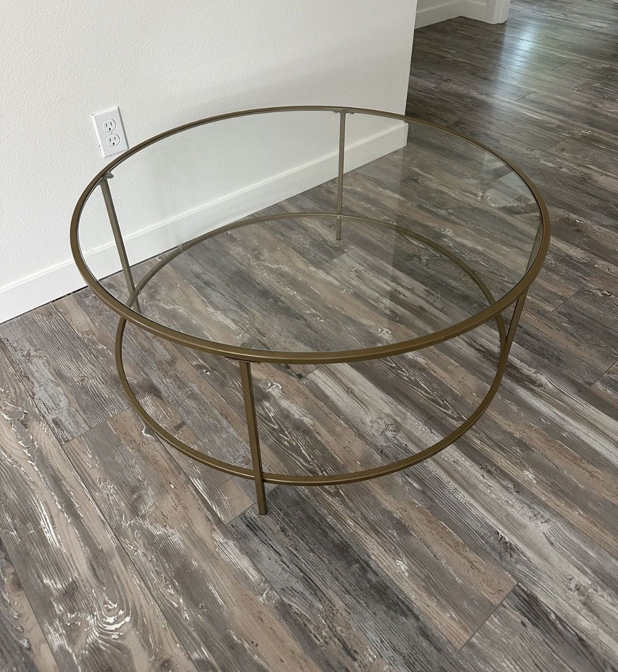 Round Glass Coffee Table