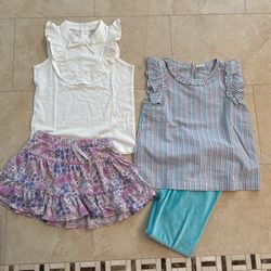 Girls Top And Bottom Size 10 To 12,