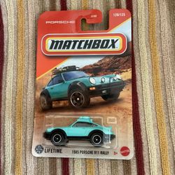 Matchbox 1985 Porsche 911 Rally