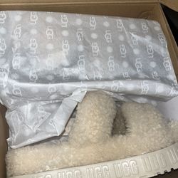 Brand New UGG Fluff Yeah Slide Chestnut (Women's)