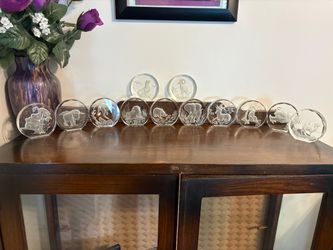 Danbury mint  wildlife crystals