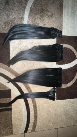 2 Packs of 28-30 inch Human blend extensions
