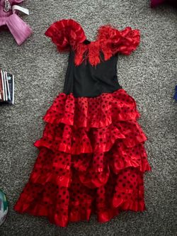 Red dress