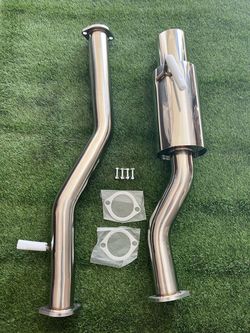 350z Single Exhaust 3’ Exit Nissan Infiniti ISR Tomei Megan Rev9 G35