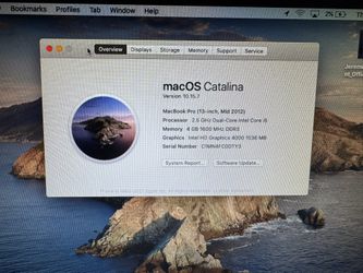 MacBook Pro (13-inch, Mid 2012)