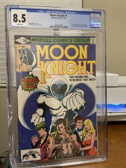 Moon Knight 1 CGC 8.5