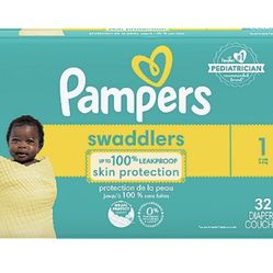 Pampers Size One Diapers